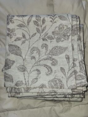 4 Allen + Roth Curtain Panels 84" X 72"